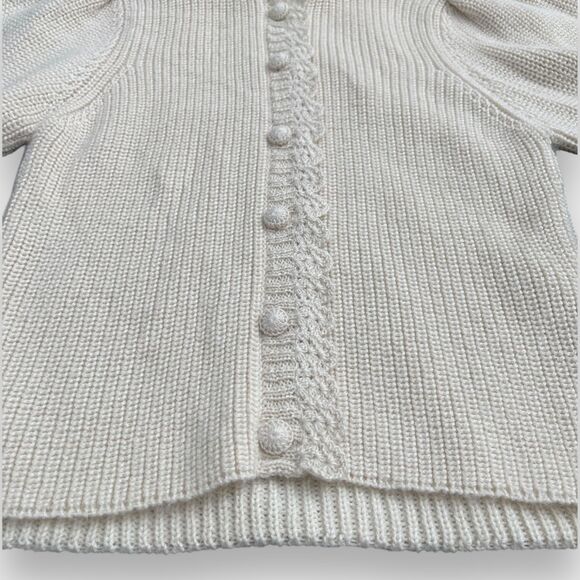 NWOT Doen Heleine Cardigan Hand knitted Women's Size Medium - Picture 4 of 13